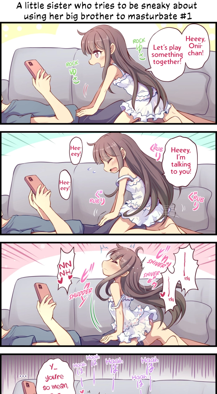 Barenai You Ni Nii De Onanii Suru Imouto-Chan | A Little Sister Who Tries  to Be Sneaky About Using Her Big Brother to Masturbate - HentaiForce