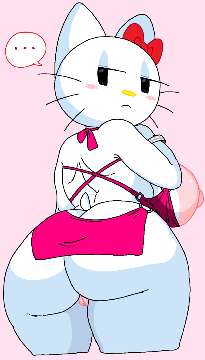 Kitty's night dress escapades