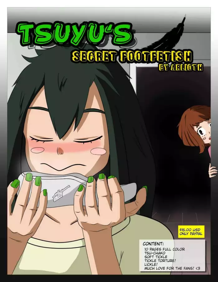 Tsuyu's Secret Foot Fetish - HentaiForce