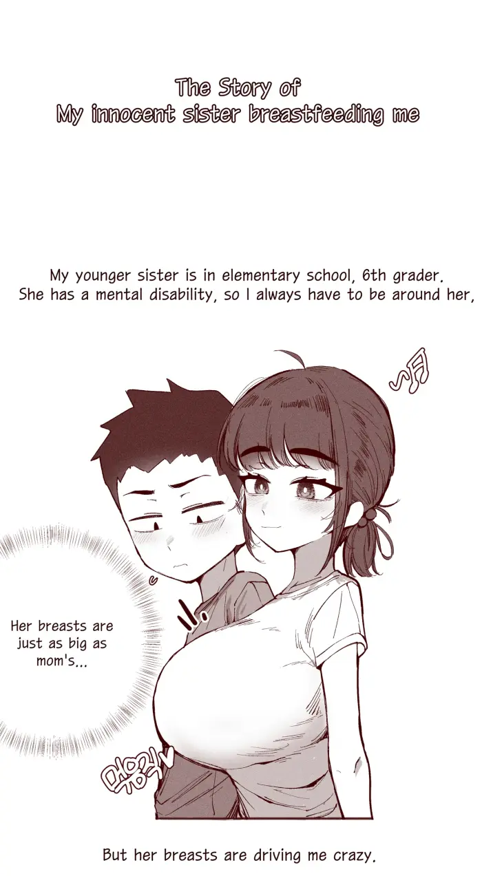 The Story of my innocent sister breastfeeding me - HentaiForce