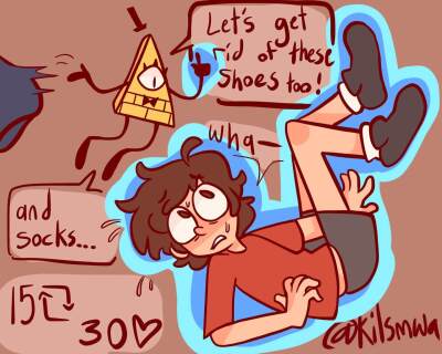 Gravity Falls Bill va Dipper porno